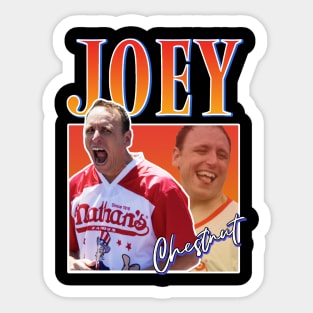 Joey Chestnut Fan art Sticker